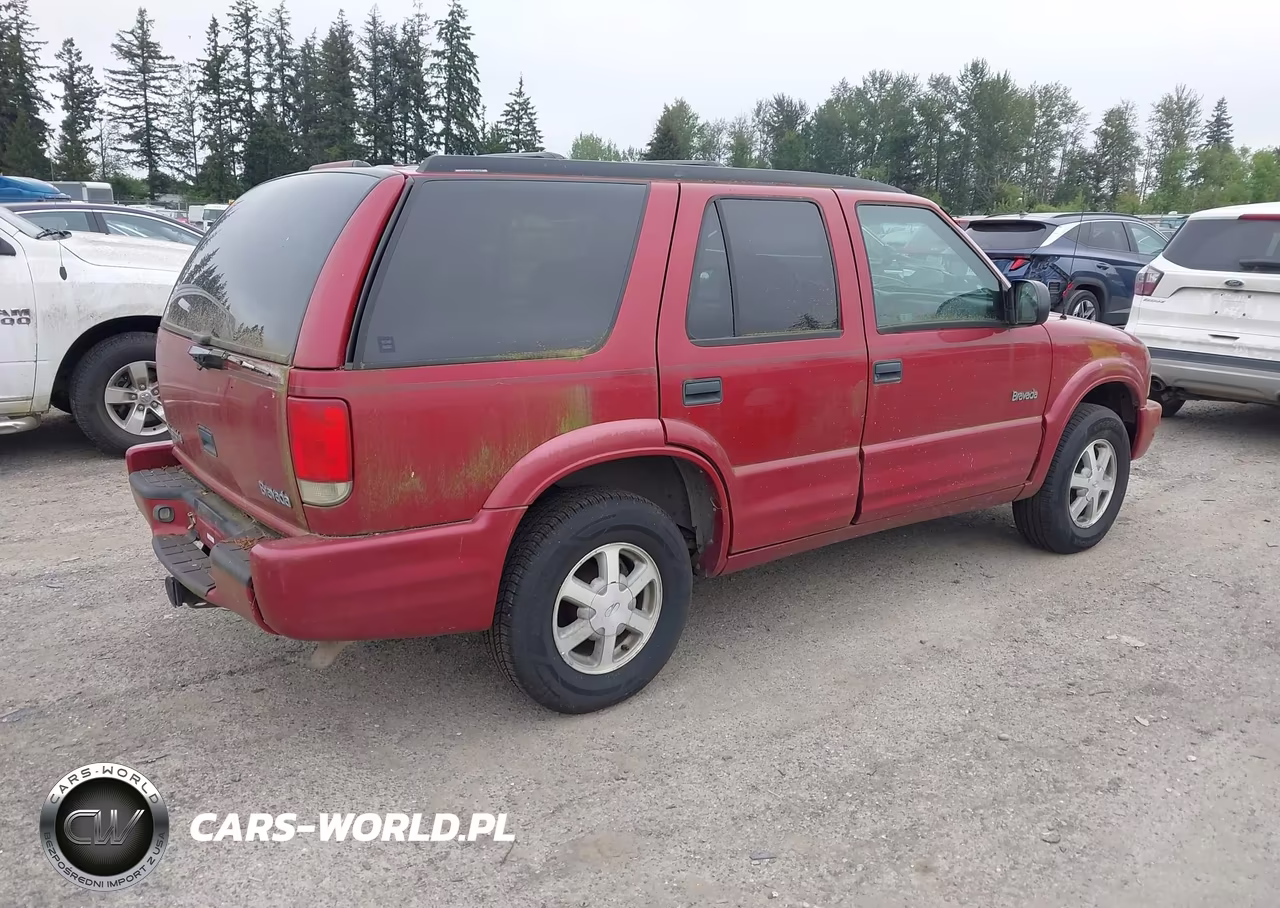 1999 Oldsmobile Bravada VIN:1GHDT13WXX2702673 - 4