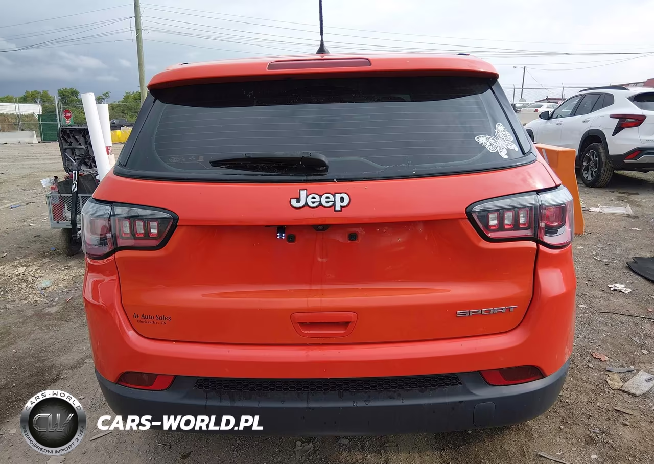 2018 Jeep Compass Sport Fwd VIN:3C4NJCAB6JT286560 - 16