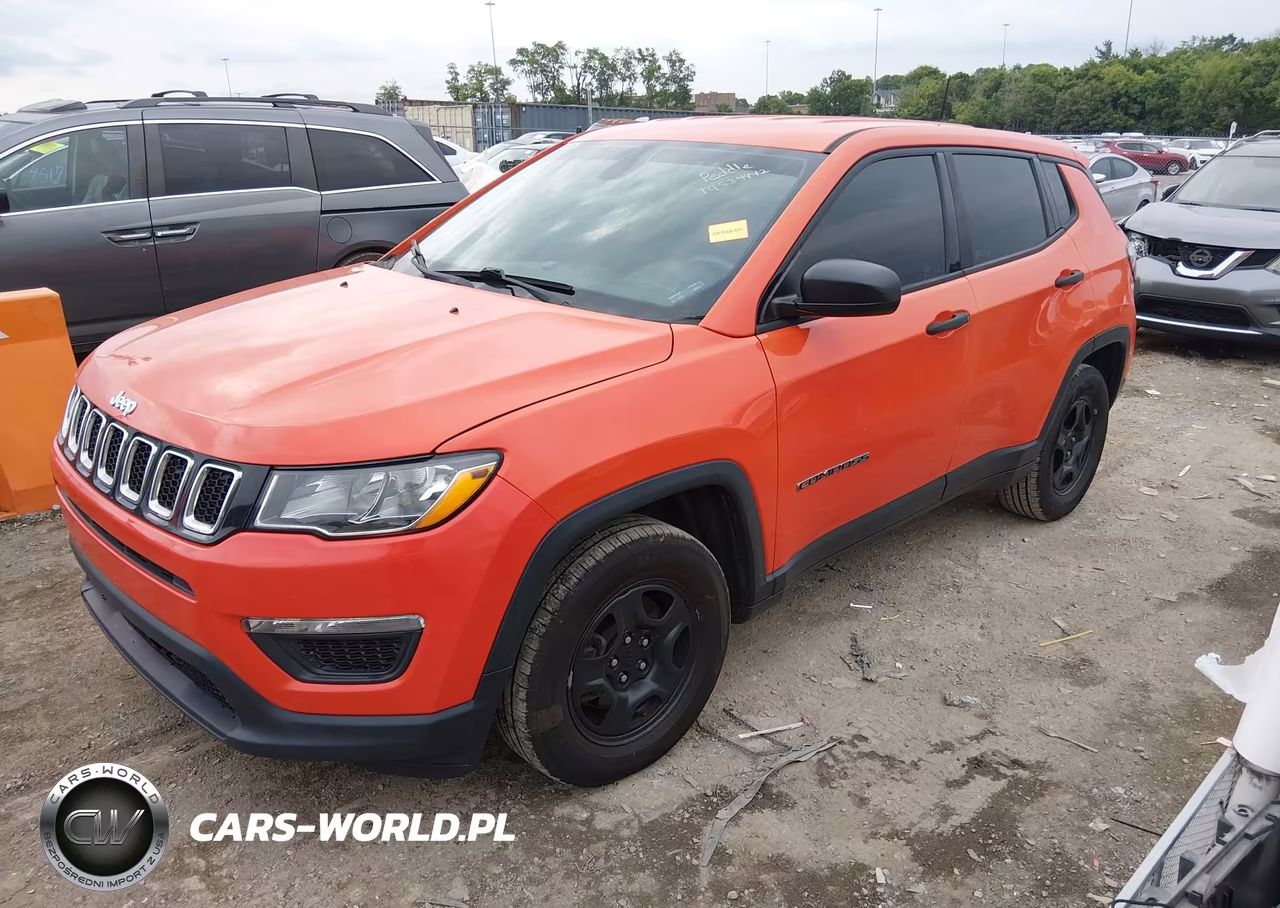2018 Jeep Compass Sport Fwd VIN:3C4NJCAB6JT286560 - 2