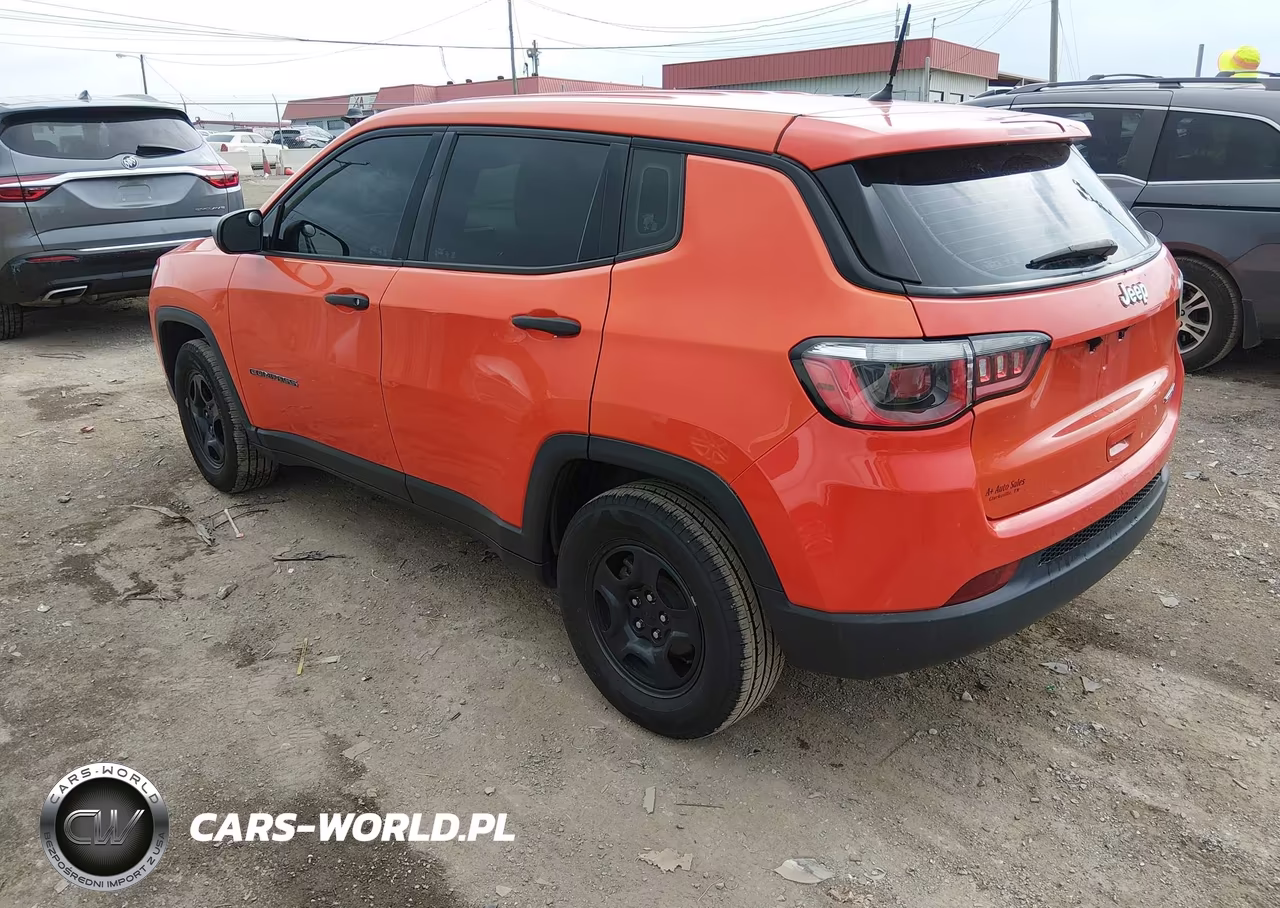 2018 Jeep Compass Sport Fwd VIN:3C4NJCAB6JT286560 - 3
