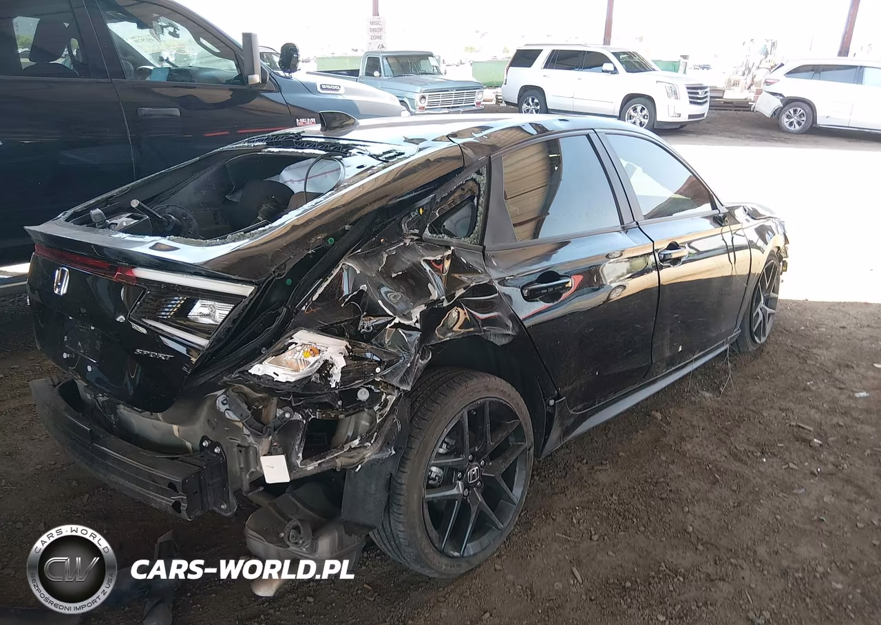2025 Honda Civic Sedan Sport VIN:19XFL2H85SE029415 - 4