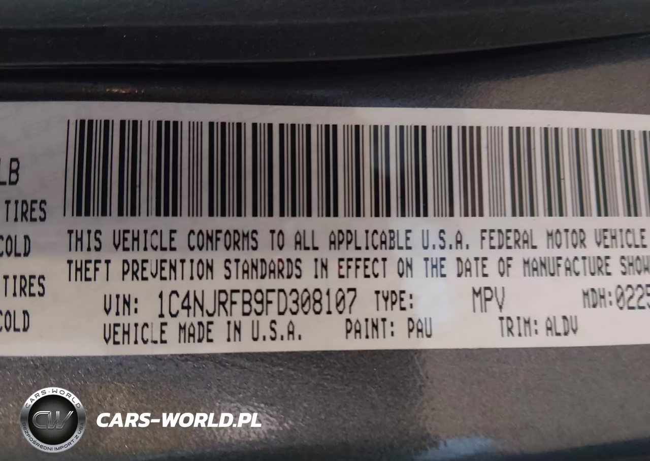 2015 Jeep Patriot High Altitude Edition VIN:1C4NJRFB9FD308107 - 9