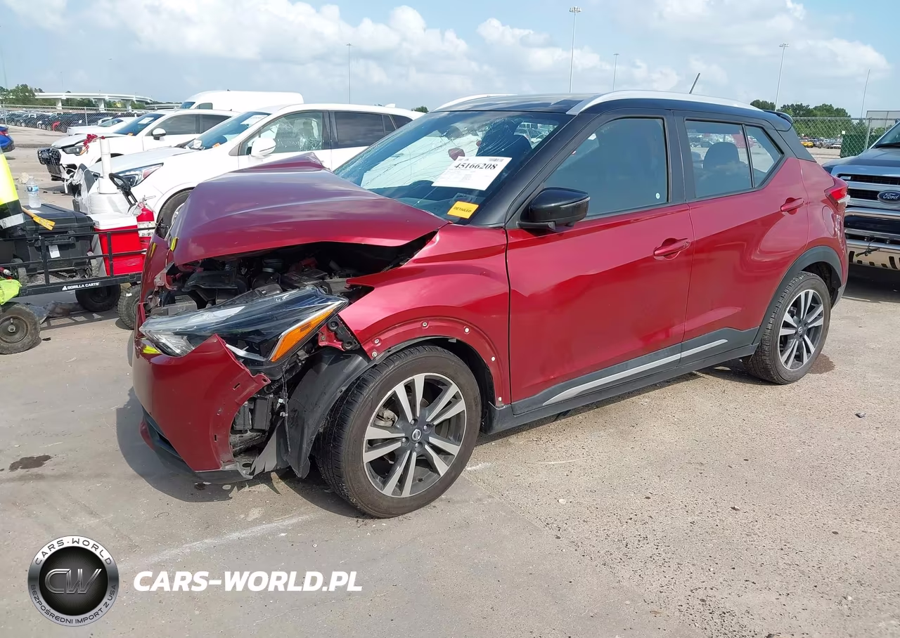 2019 Nissan Kicks Sr VIN:3N1CP5CUXKL477354 - 2