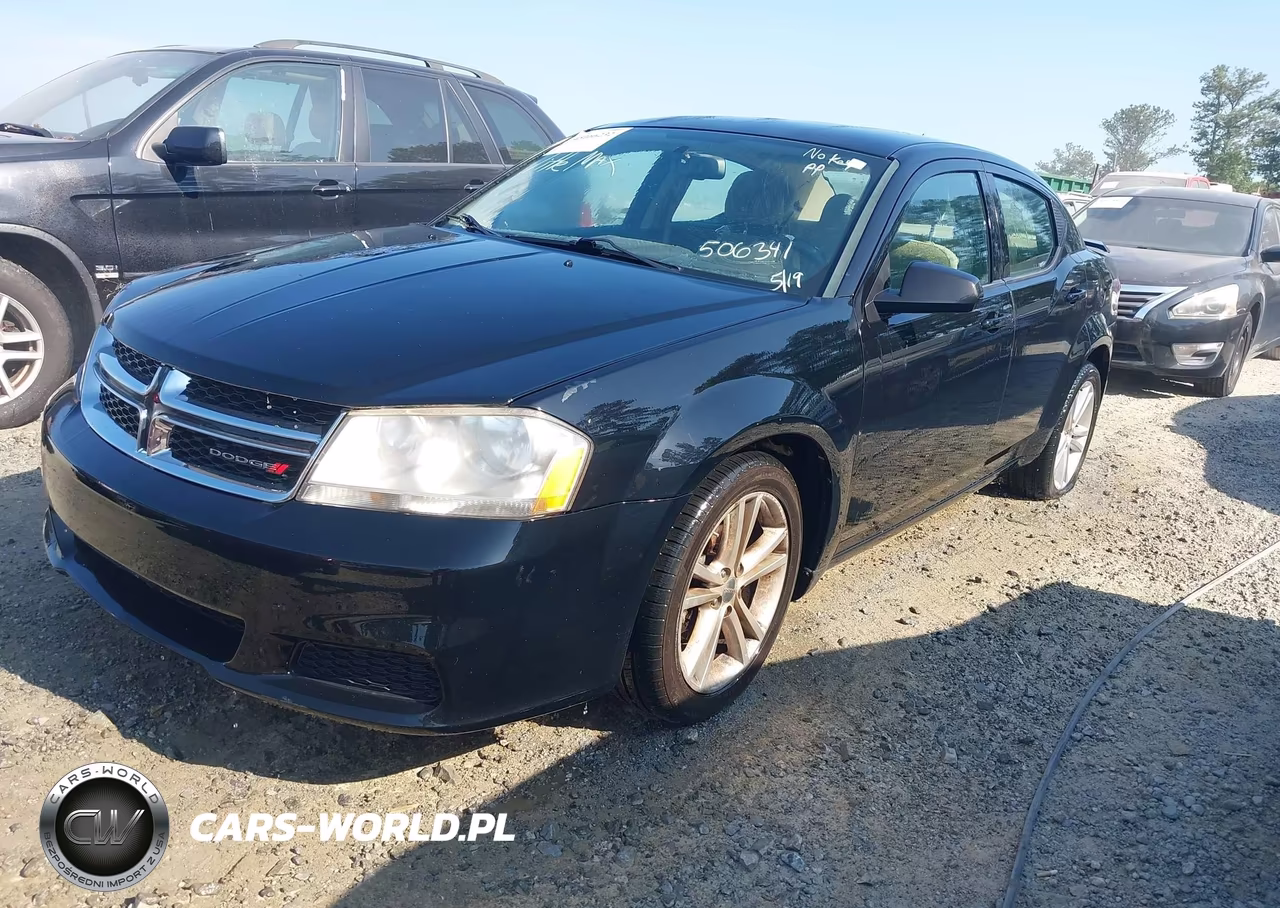2013 Dodge Avenger Se V6 VIN:1C3CDZAG3DN506341 - 2