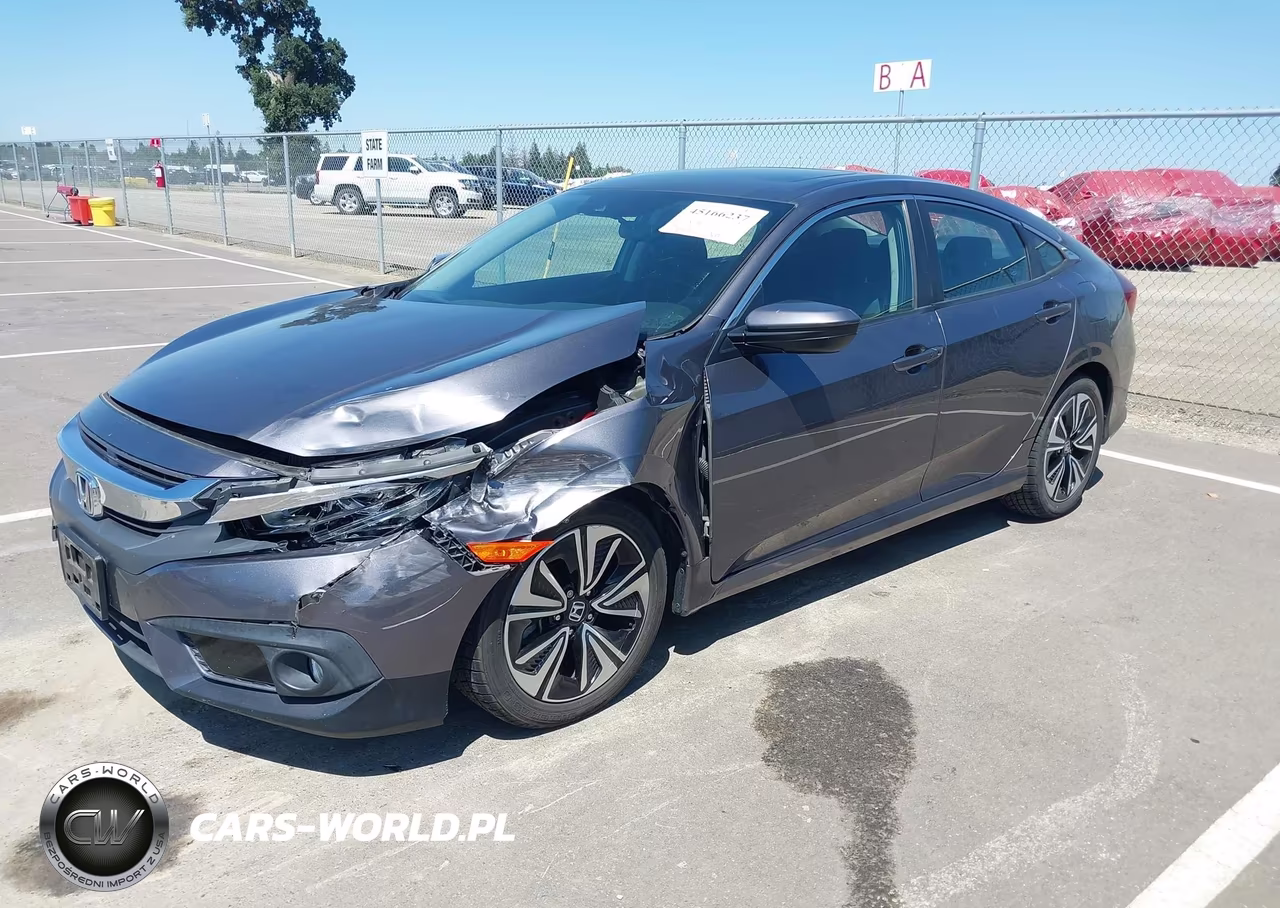 2016 Honda Civic Ex-T VIN:19XFC1F46GE222853 - 2