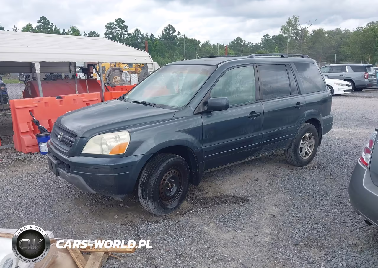 2004 Honda Pilot Ex-L VIN:2HKYF18614H509264 - 2