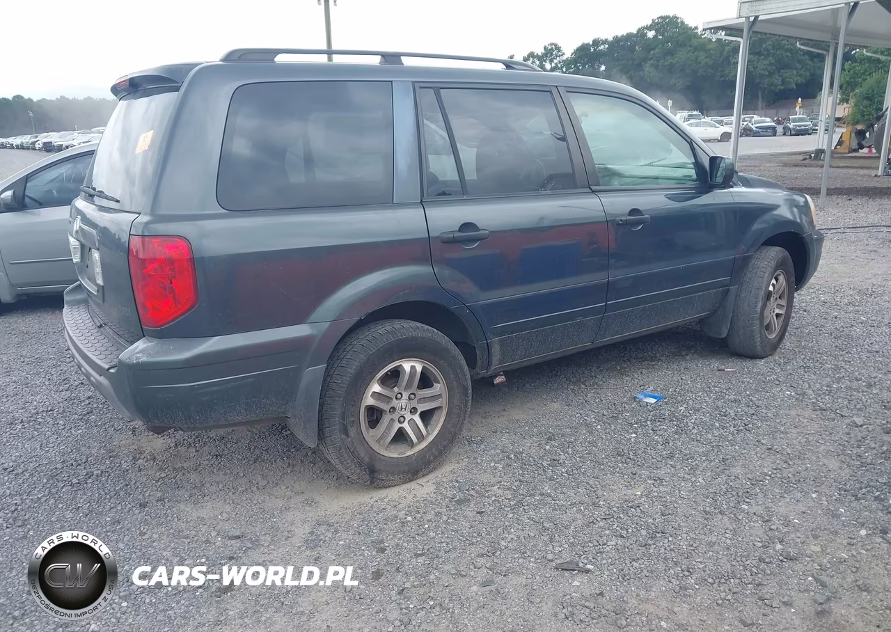 2004 Honda Pilot Ex-L VIN:2HKYF18614H509264 - 4