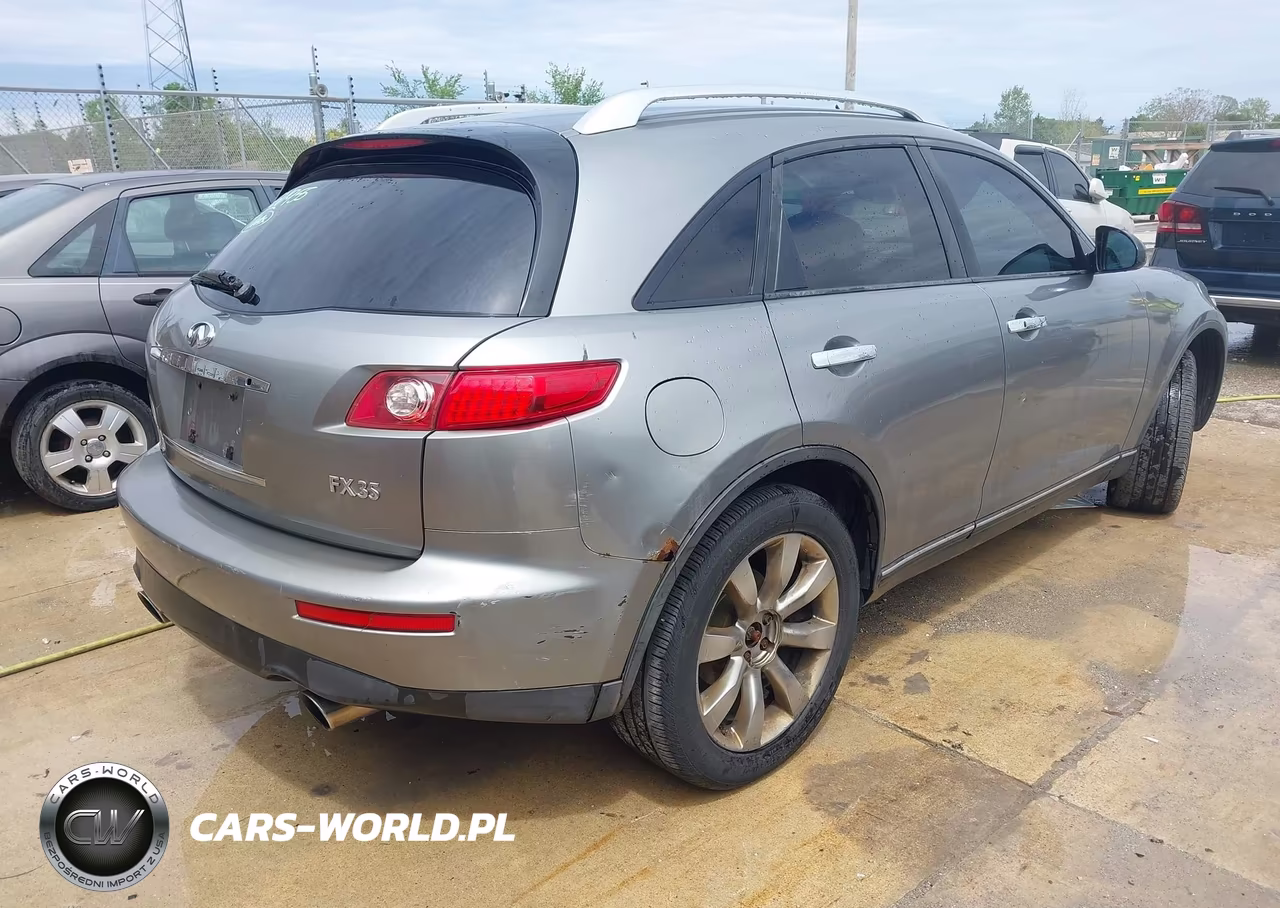 2004 Infiniti Fx35 VIN:JNRAS08W74X221955 - 4