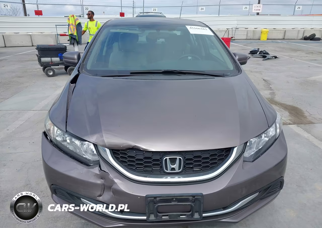 2015 Honda Civic Lx VIN:19XFB2F57FE270166 - 12