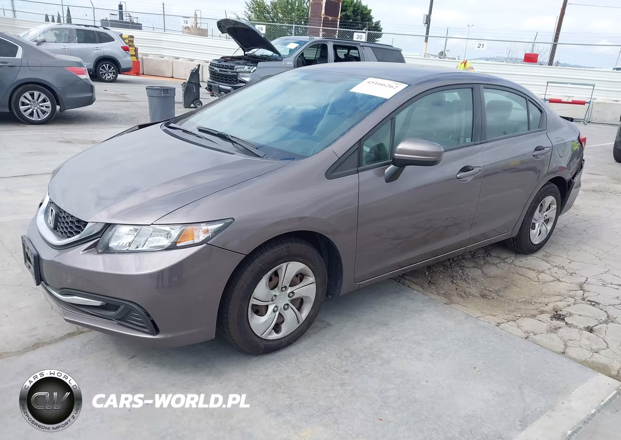 2015 Honda Civic Lx VIN:19XFB2F57FE270166 - 2