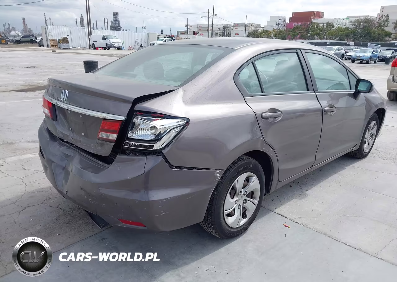 2015 Honda Civic Lx VIN:19XFB2F57FE270166 - 4