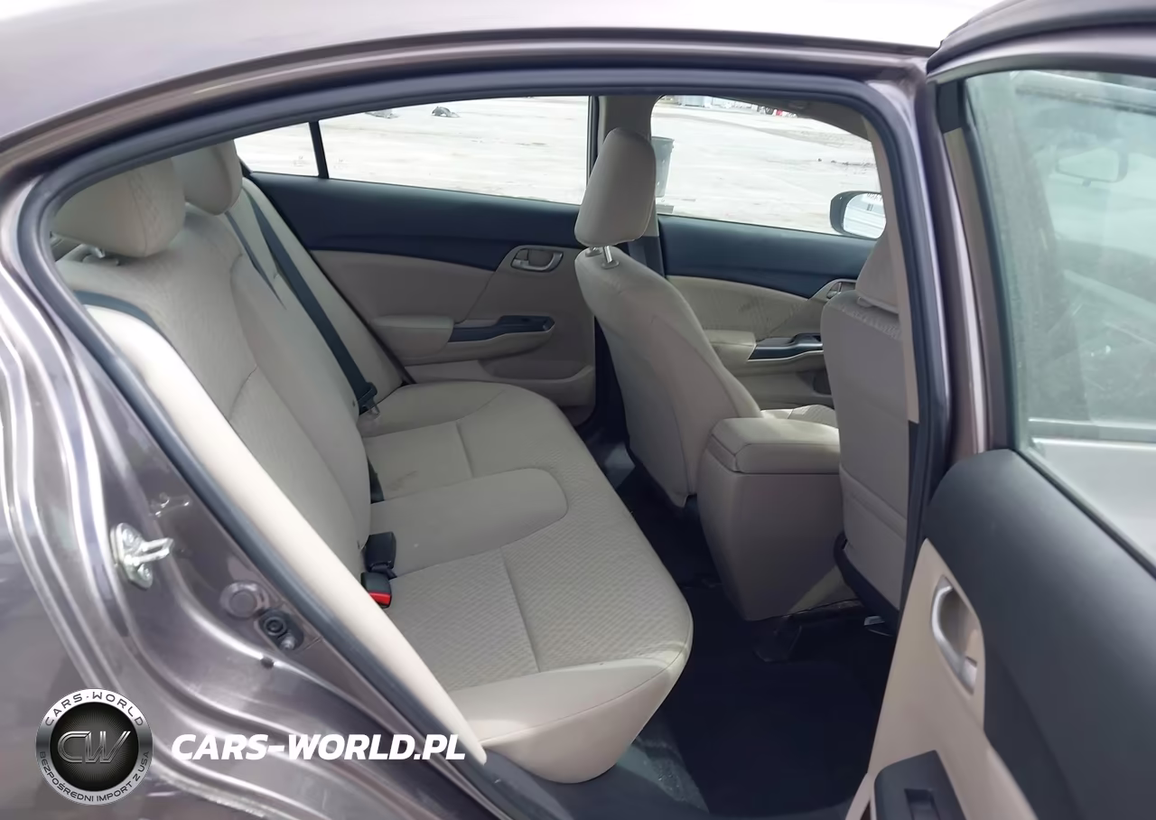 2015 Honda Civic Lx VIN:19XFB2F57FE270166 - 8