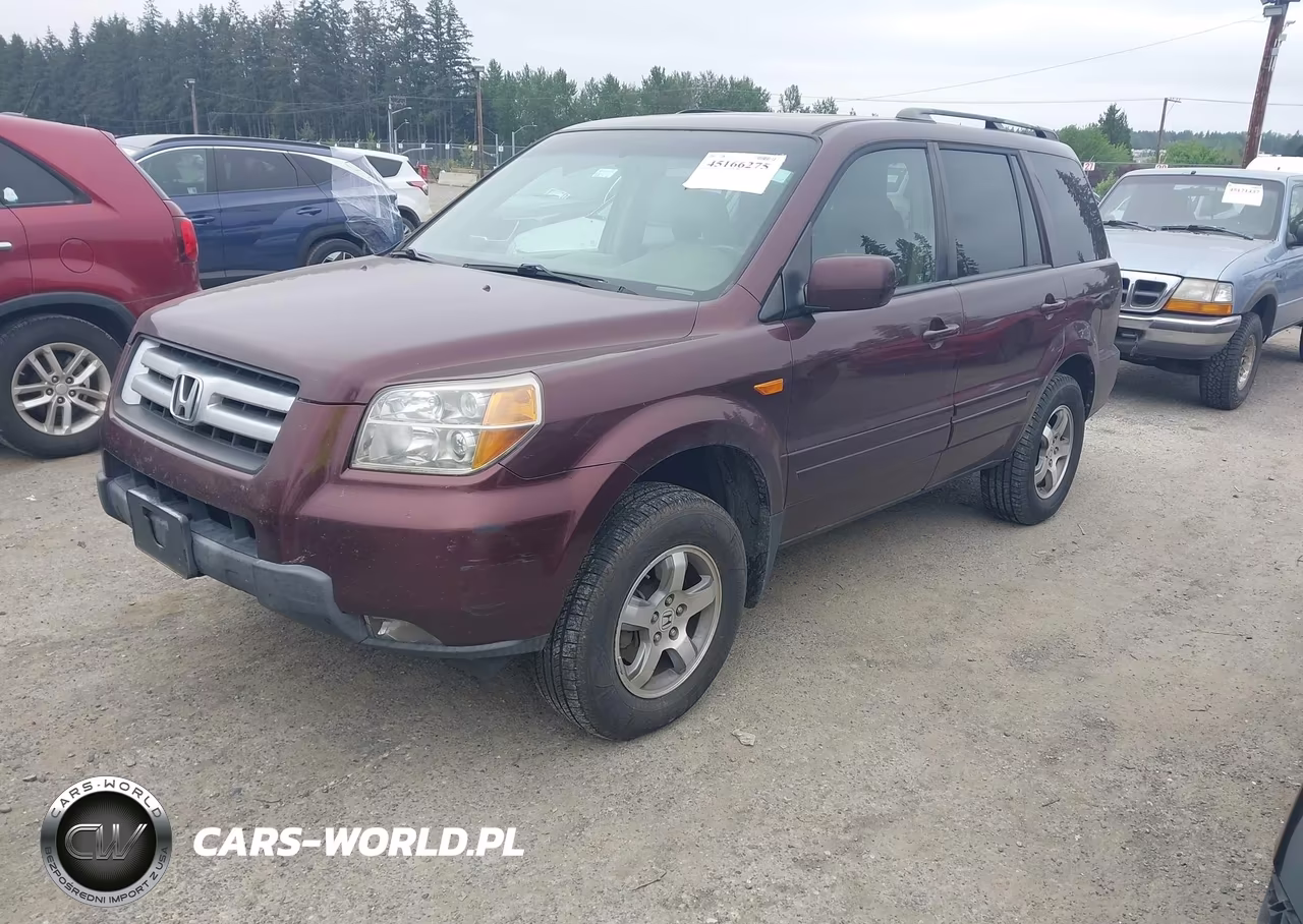 2008 Honda Pilot Ex-L VIN:5FNYF18538B024460 - 2