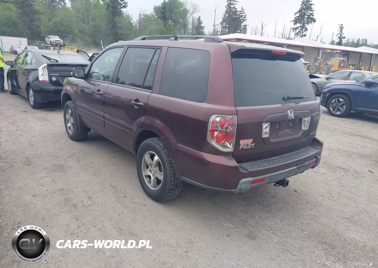 2008 Honda Pilot Ex-L VIN:5FNYF18538B024460 - 3