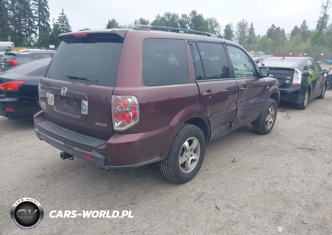 2008 Honda Pilot Ex-L VIN:5FNYF18538B024460 - 4
