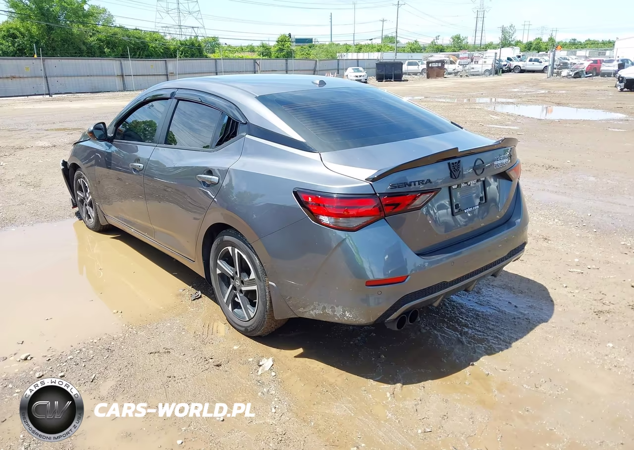 2025 Nissan Sentra Sv VIN:3N1AB8CV5SY226888 - 3