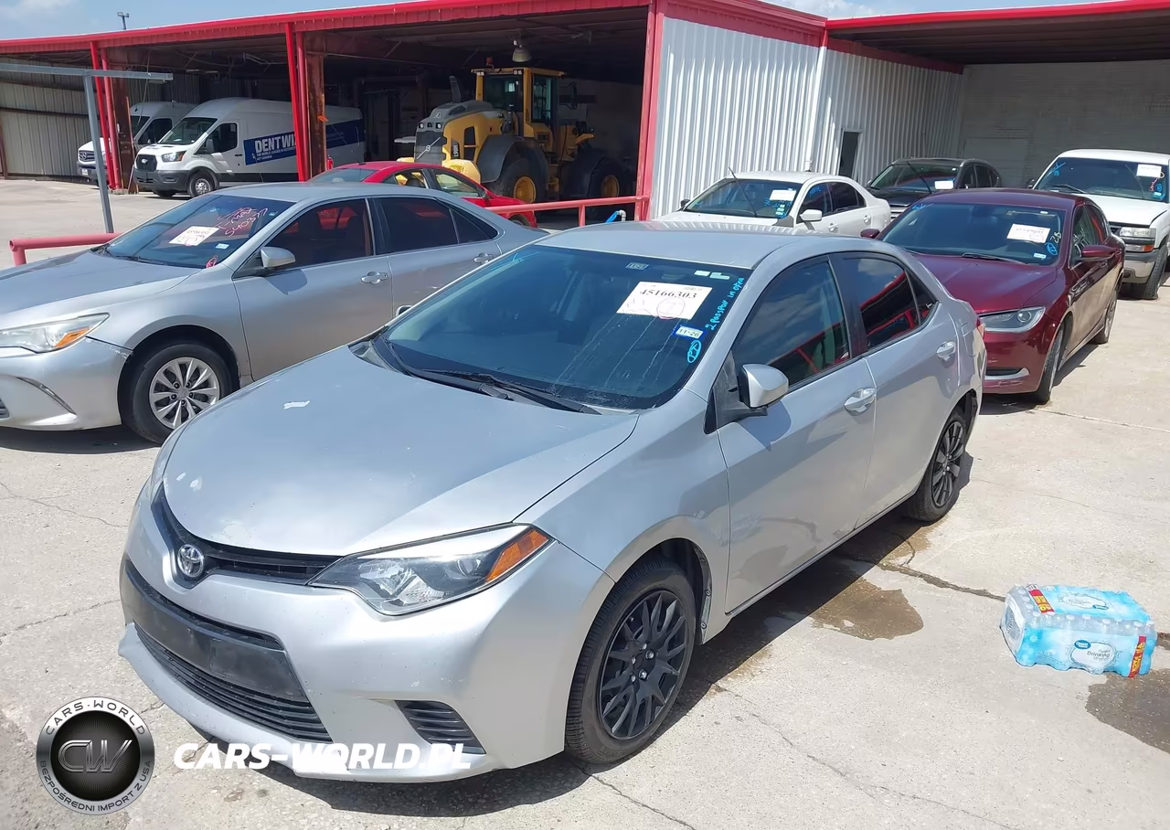 2015 Toyota Corolla Le VIN:5YFBURHE4FP363370 - 2