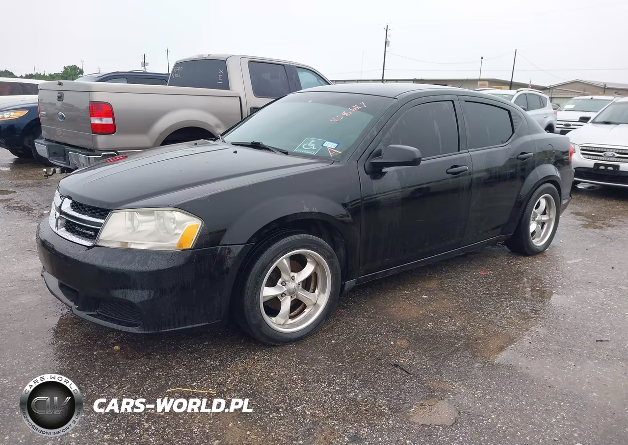 2012 Dodge Avenger Se VIN:1C3CDZAB1CN112209 - 2