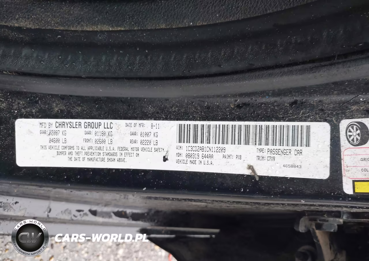 2012 Dodge Avenger Se VIN:1C3CDZAB1CN112209 - 9