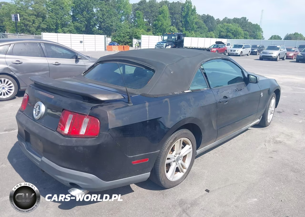 2010 Ford Mustang V6 VIN:1ZVBP8EN4A5172220 - 4