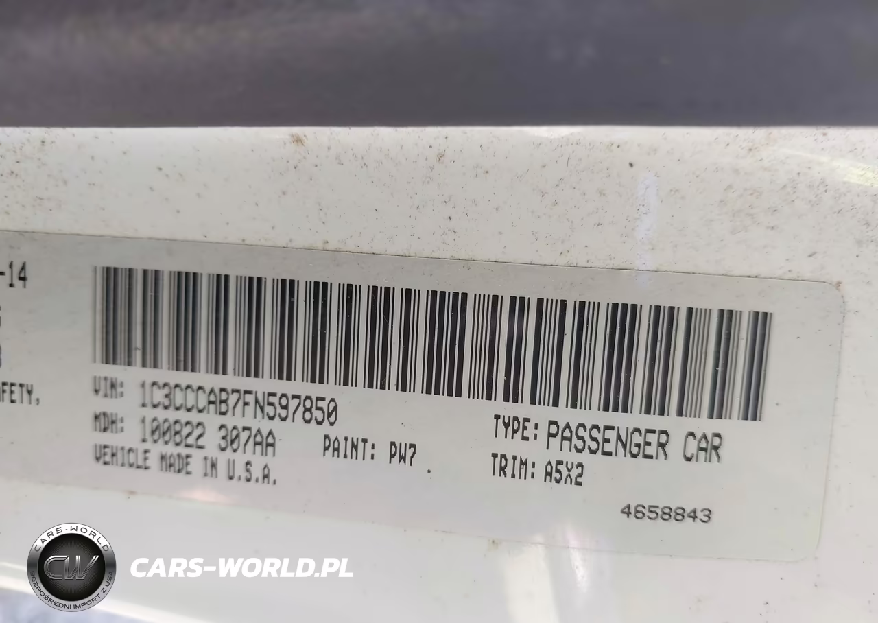 2015 Chrysler 200 Limited VIN:1C3CCCAB7FN597850 - 9
