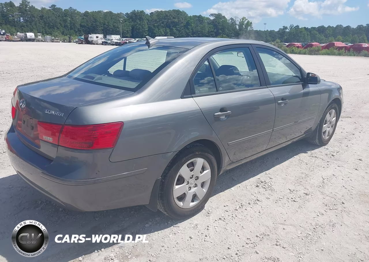 2009 Hyundai Sonata Gls VIN:5NPET46C09H498190 - 4