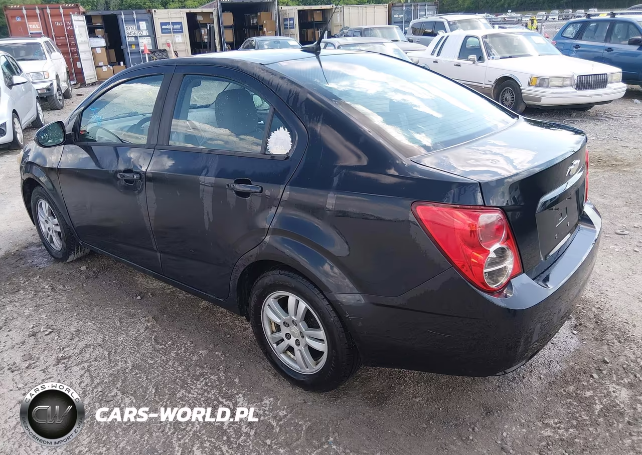 2013 Chevrolet Sonic Ls Manual VIN:1G1JB5SH7D4246078 - 3