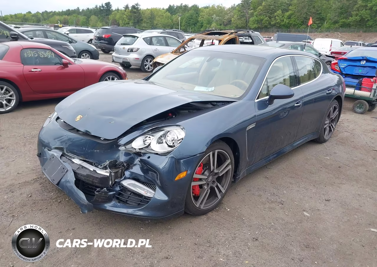 2012 Porsche Panamera Turbo VIN:WP0AC2A71CL091074 - 2