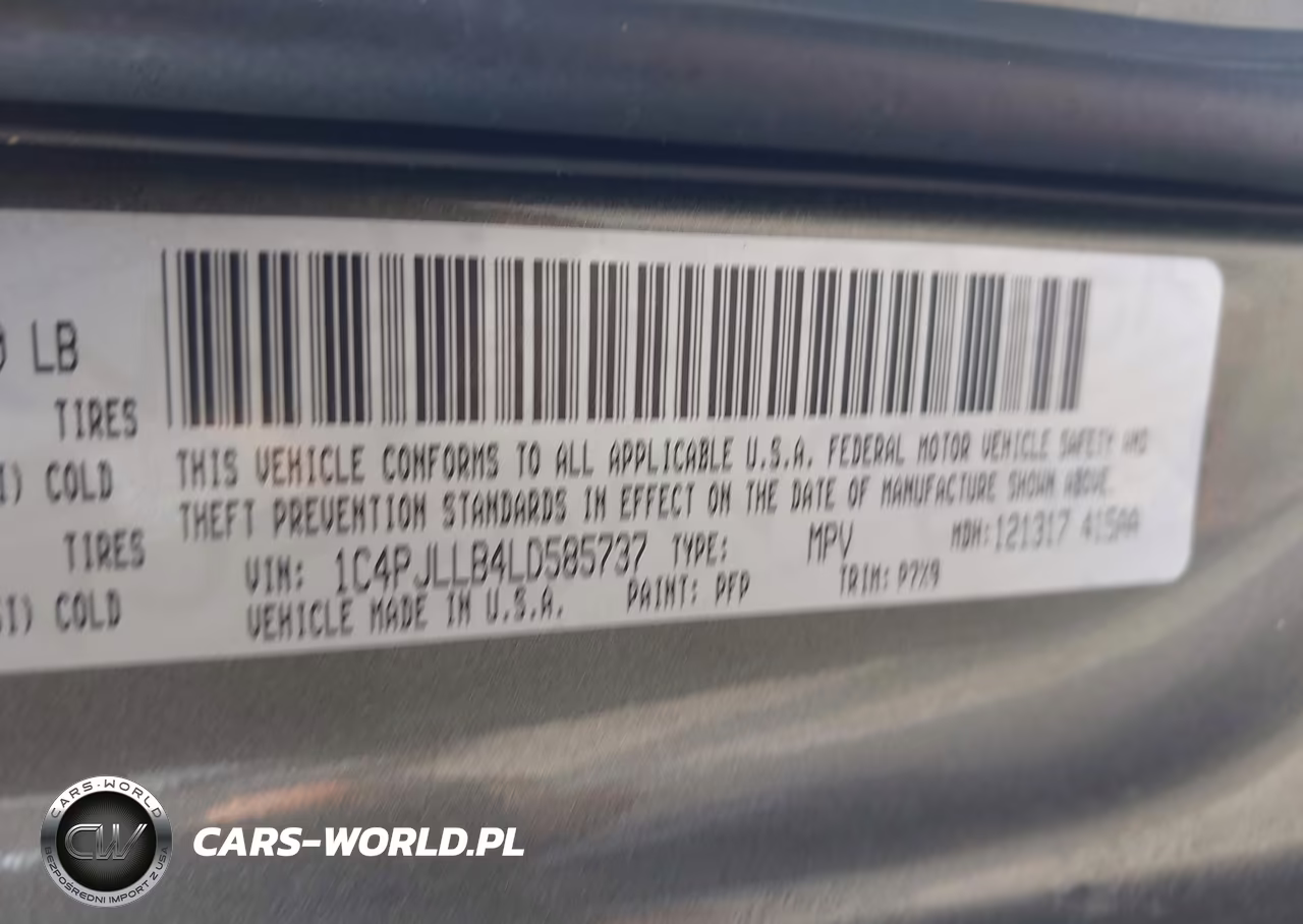 2020 Jeep Cherokee Latitude Plus Fwd VIN:1C4PJLLB4LD585737 - 9