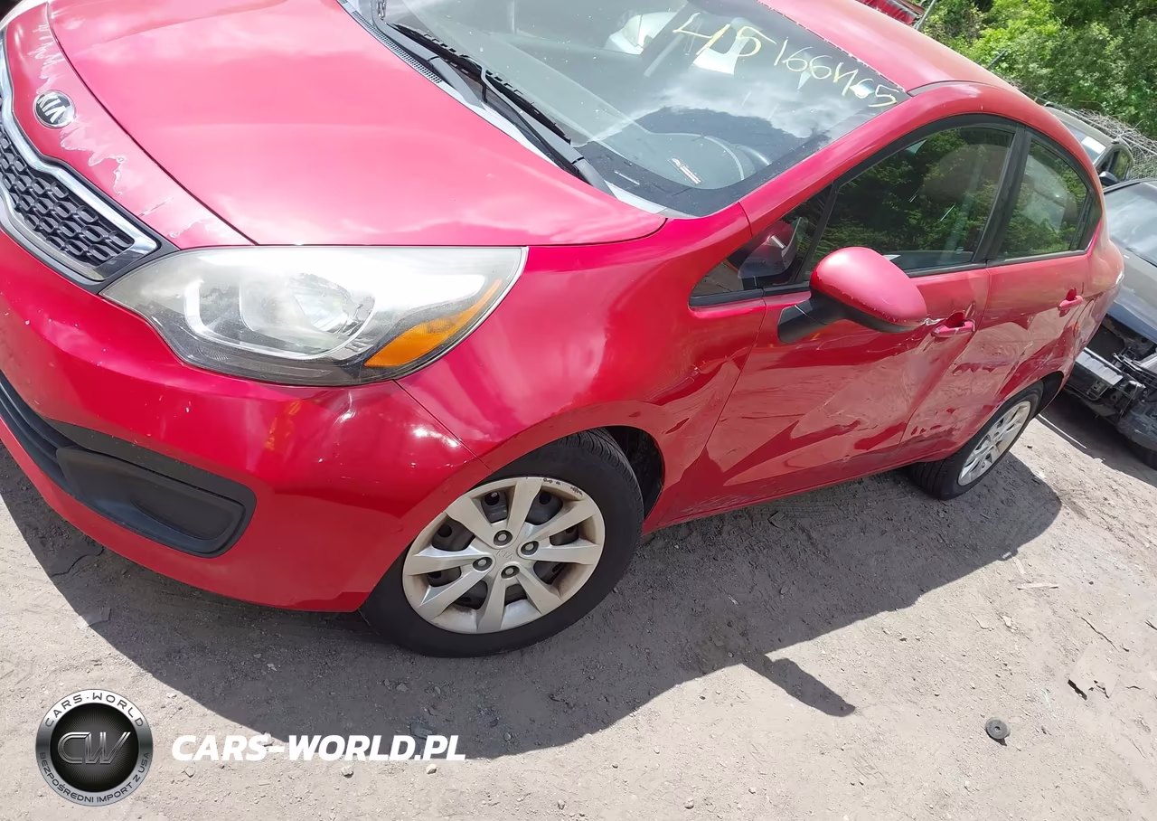 2013 Kia Rio Ex VIN:KNADN4A37D6178958 - 2