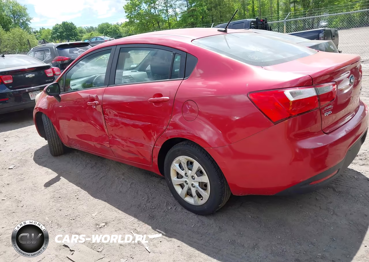 2013 Kia Rio Ex VIN:KNADN4A37D6178958 - 3