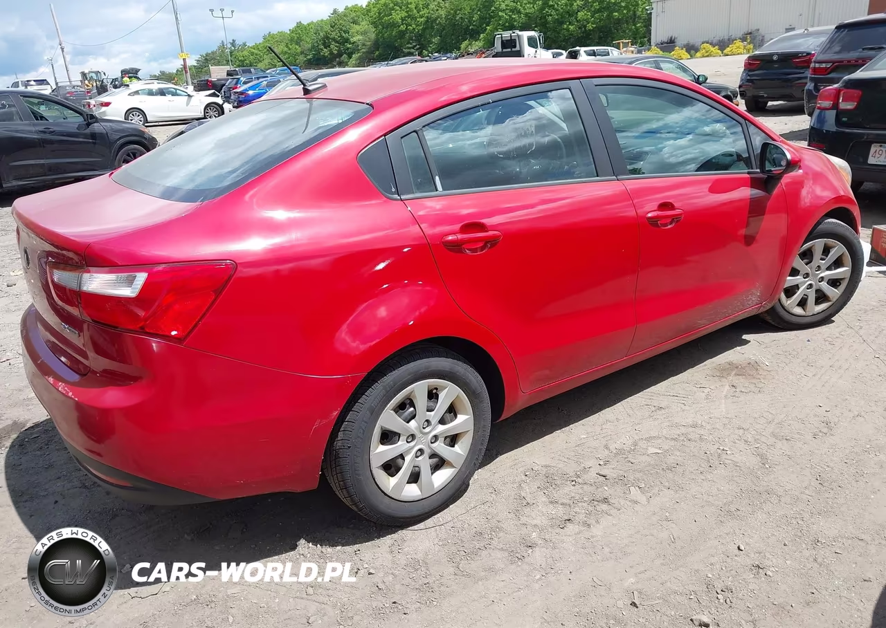 2013 Kia Rio Ex VIN:KNADN4A37D6178958 - 4
