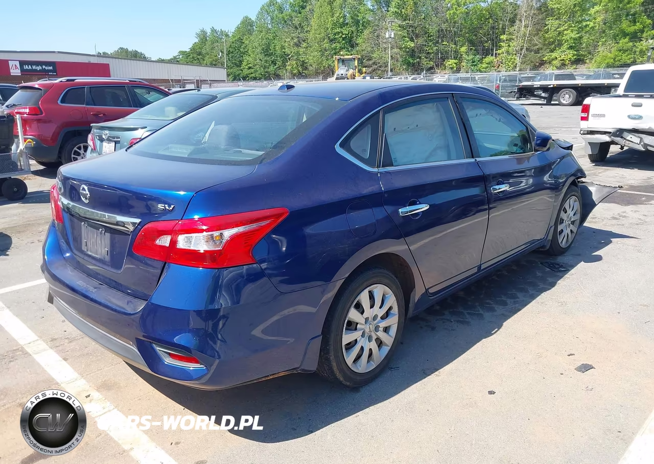 2017 Nissan Sentra Sv VIN:3N1AB7AP7HY355996 - 4