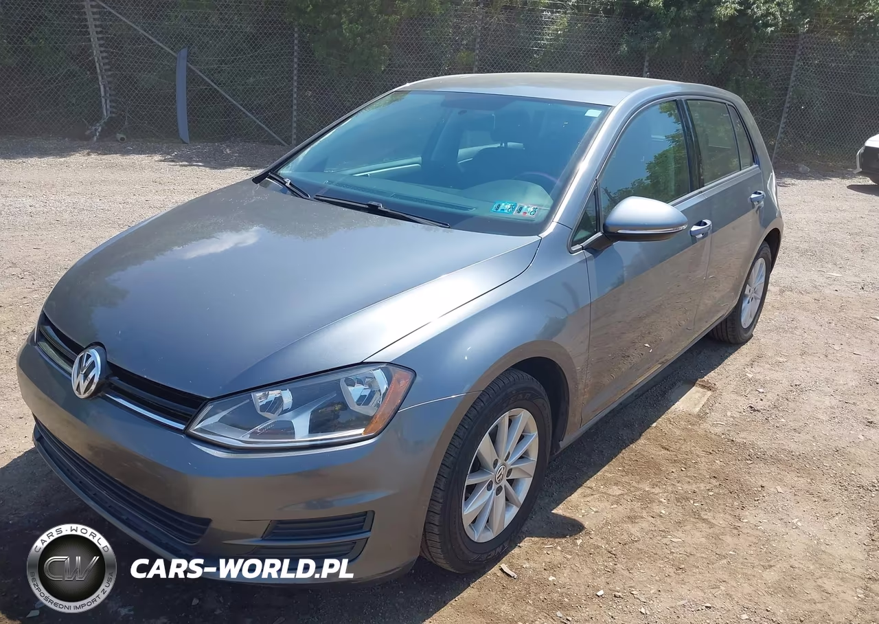 2015 Volkswagen Golf Tsi S 4-Door VIN:3VW217AU6FM095845 - 2