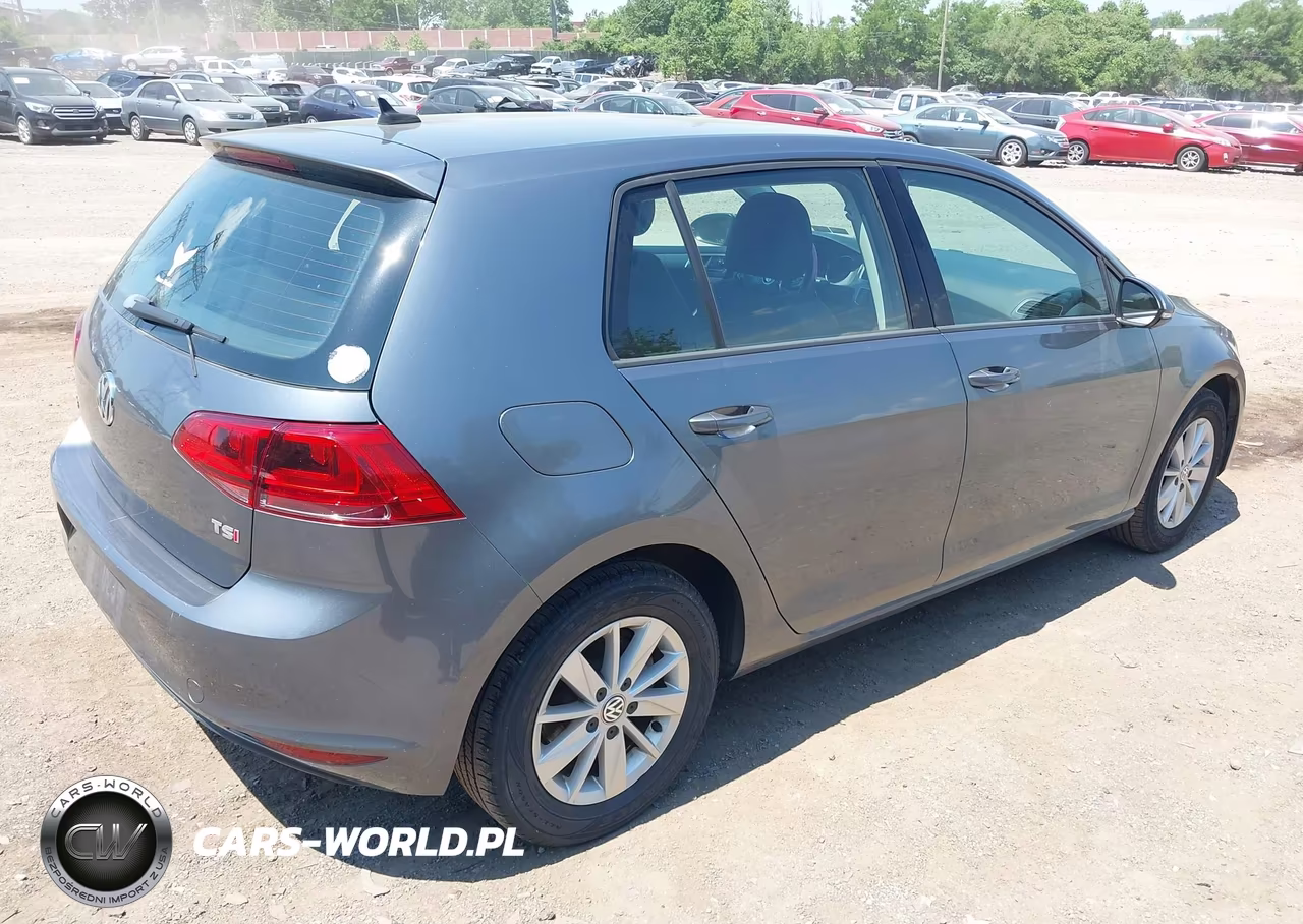 2015 Volkswagen Golf Tsi S 4-Door VIN:3VW217AU6FM095845 - 4