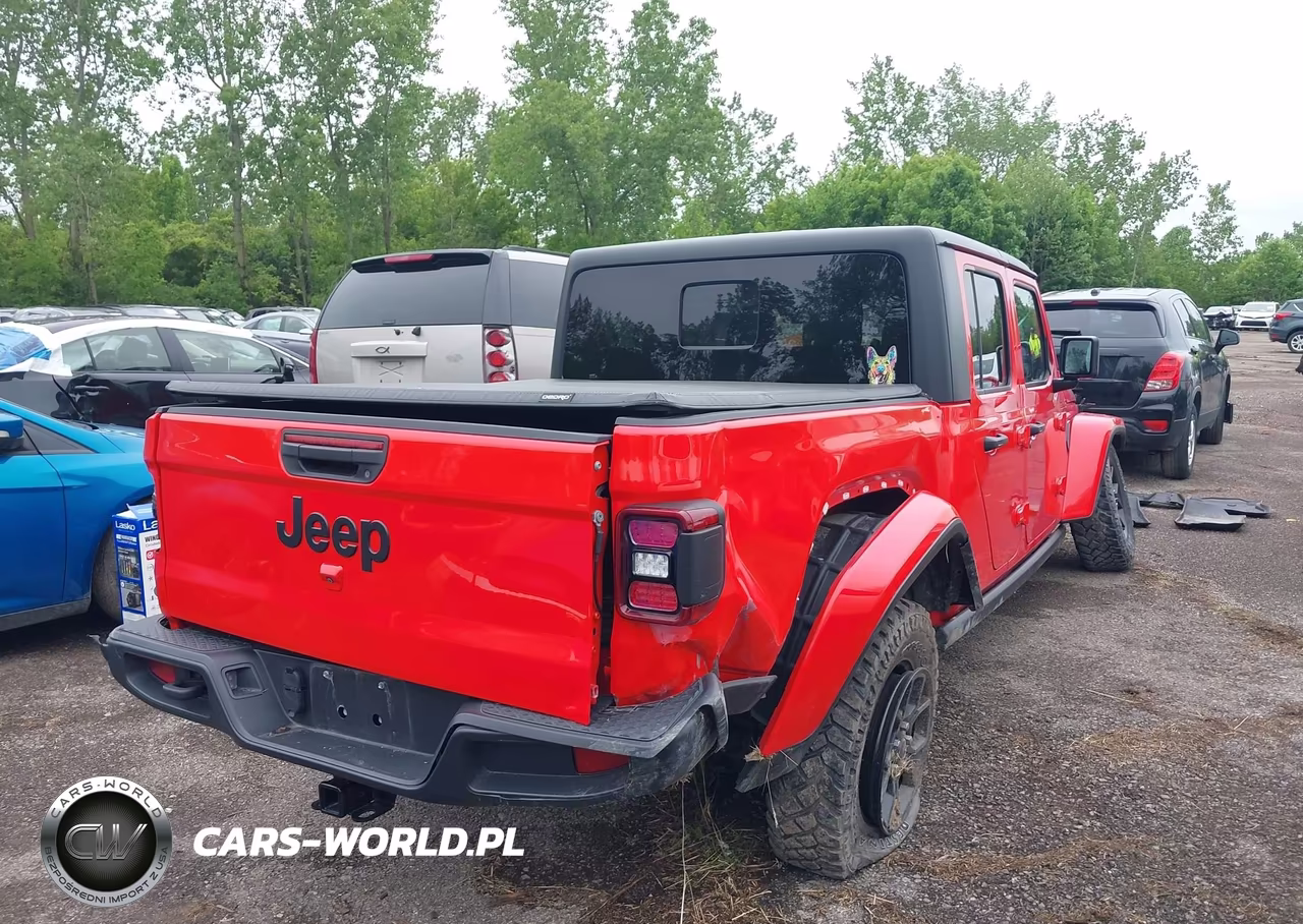 2024 Jeep Gladiator Willys VIN:1C6HJTAG2RL117501 - 4