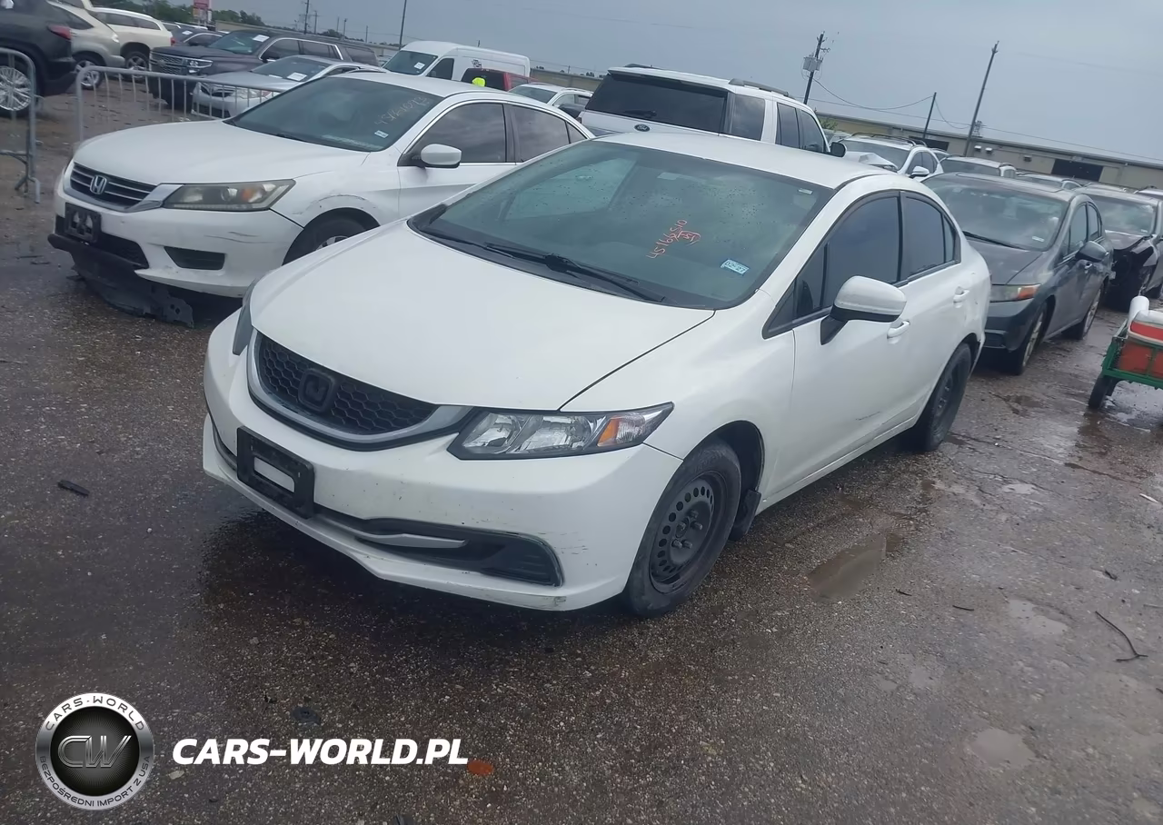 2014 Honda Civic Lx VIN:19XFB2F55EE062754 - 2