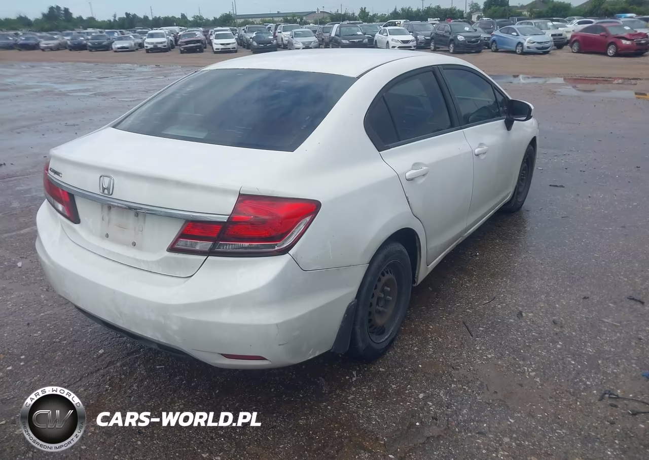 2014 Honda Civic Lx VIN:19XFB2F55EE062754 - 4