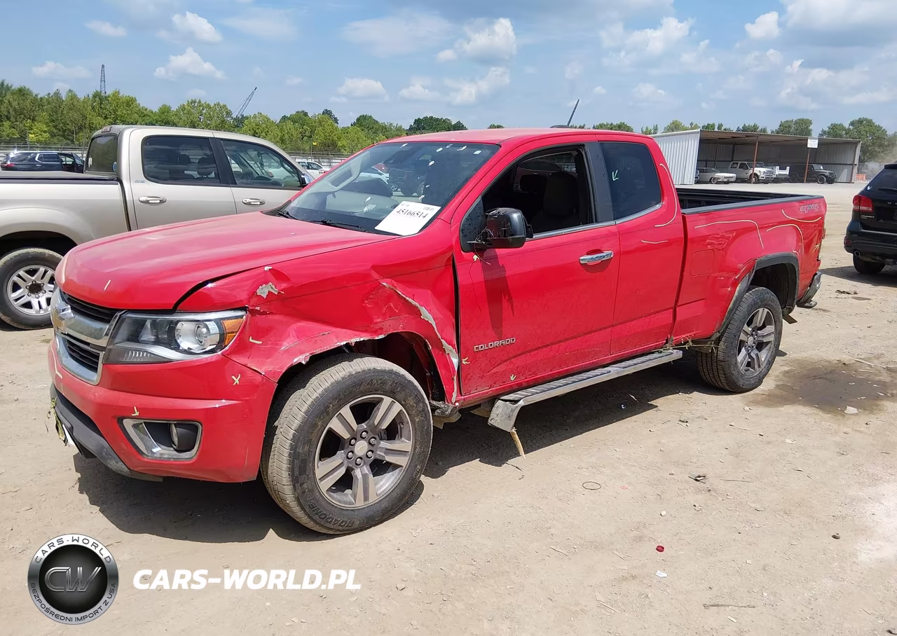 2015 Chevrolet Colorado Lt VIN:1GCHTBEA3F1192458 - 2