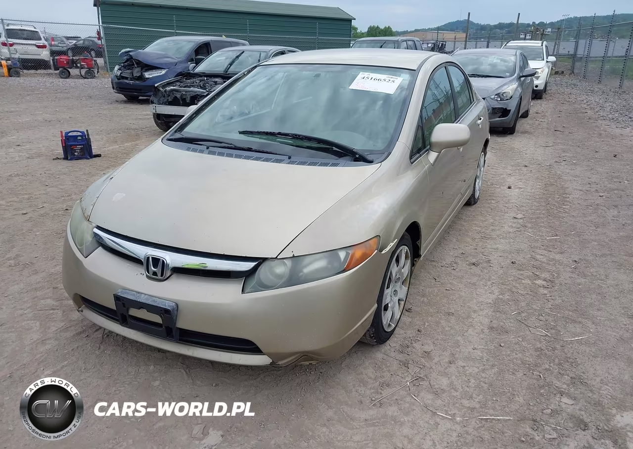 2008 Honda Civic Lx VIN:1HGFA16538L029438 - 2