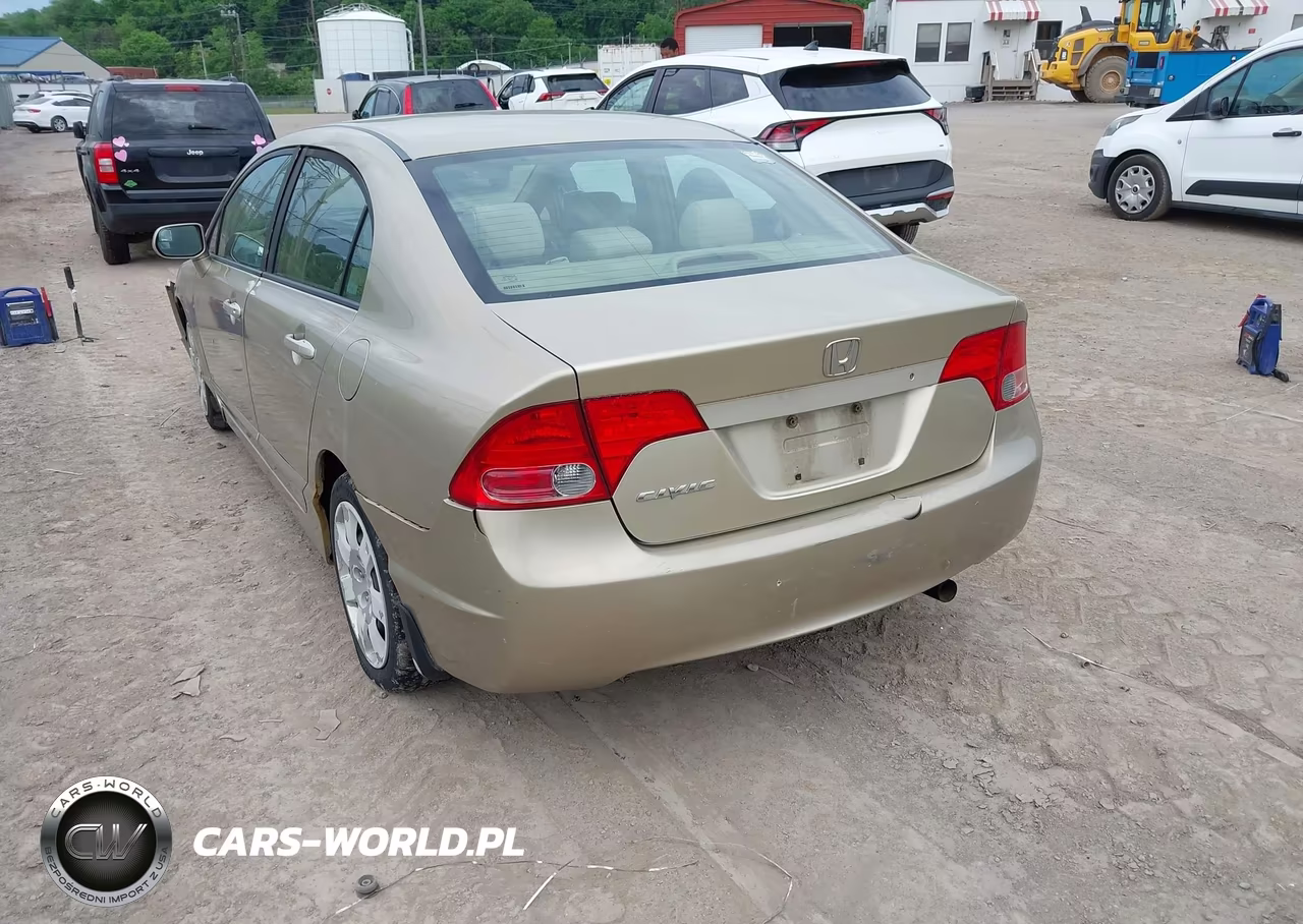 2008 Honda Civic Lx VIN:1HGFA16538L029438 - 3