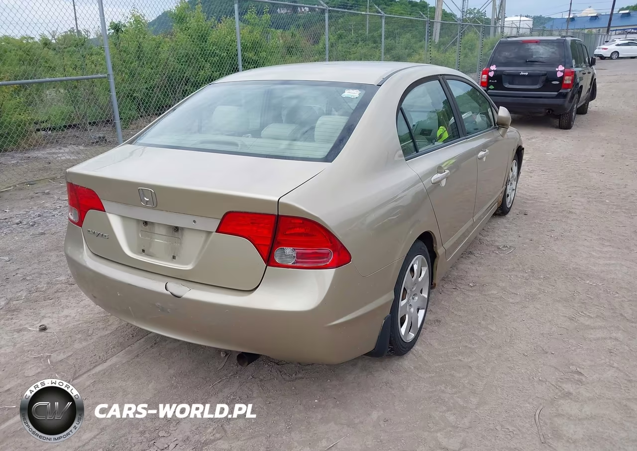 2008 Honda Civic Lx VIN:1HGFA16538L029438 - 4