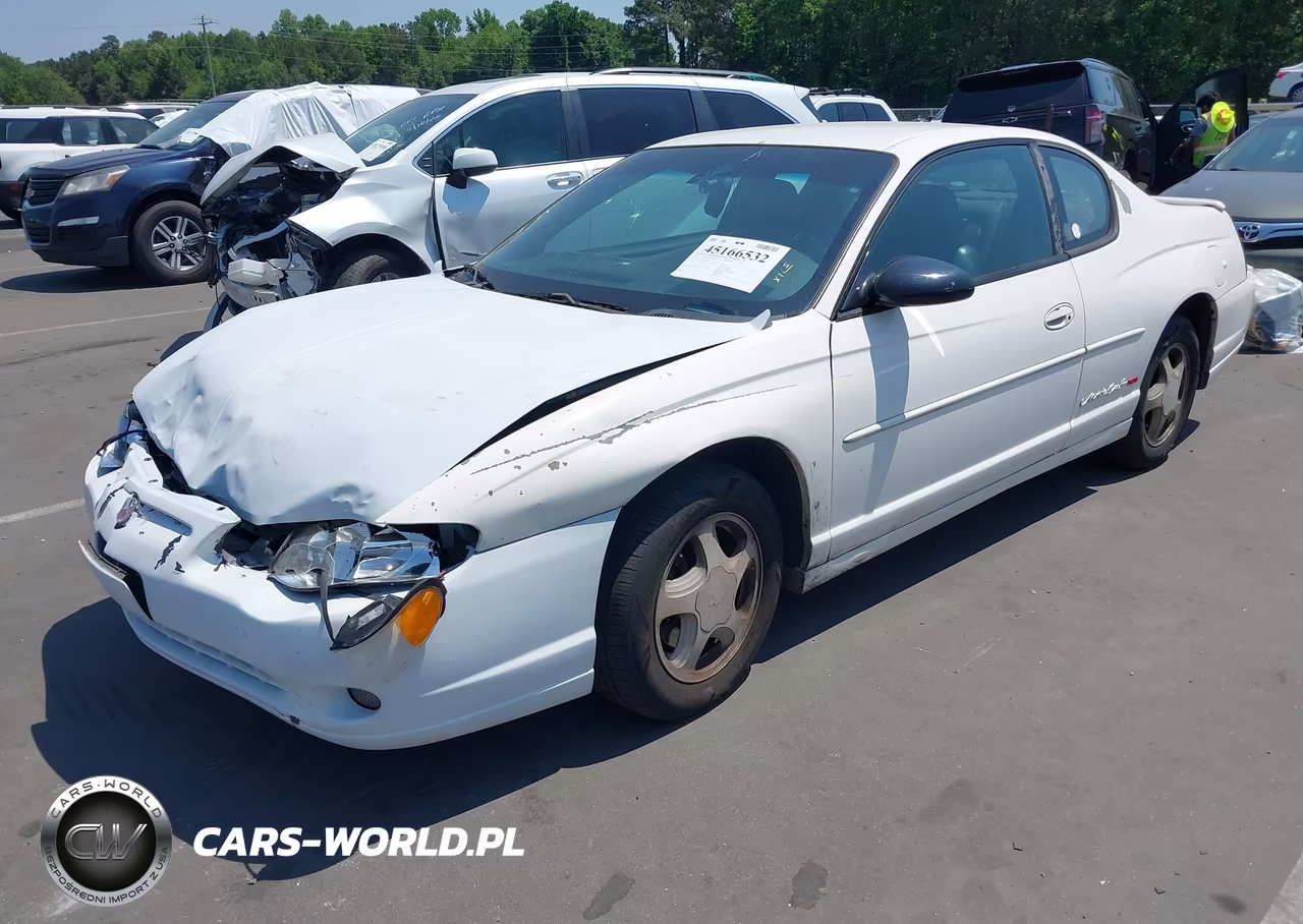 2003 Chevrolet Monte Carlo Ss VIN:2G1WX12KX39430762 - 2