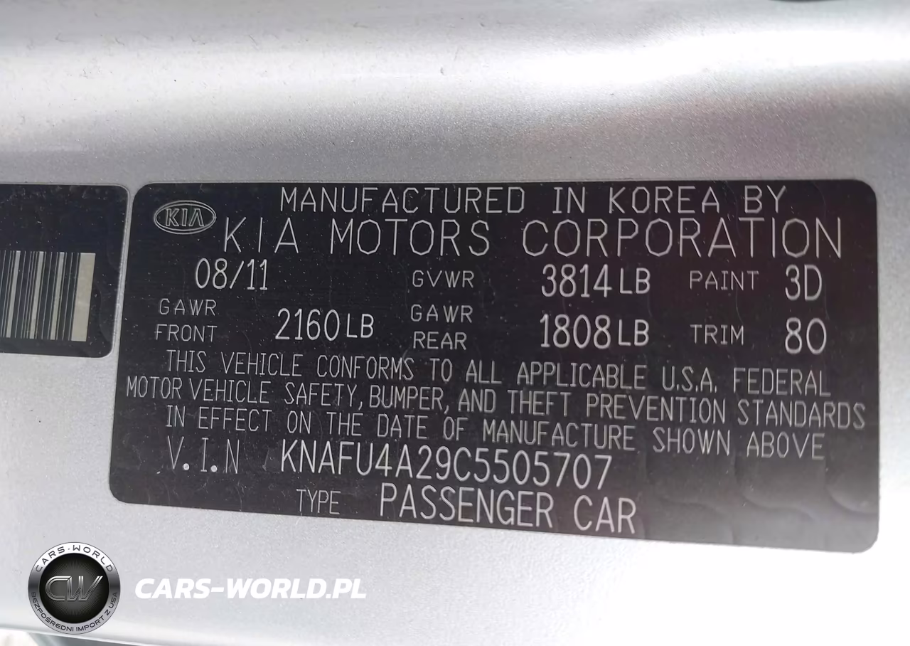 2012 Kia Forte Ex VIN:KNAFU4A29C5505707 - 9