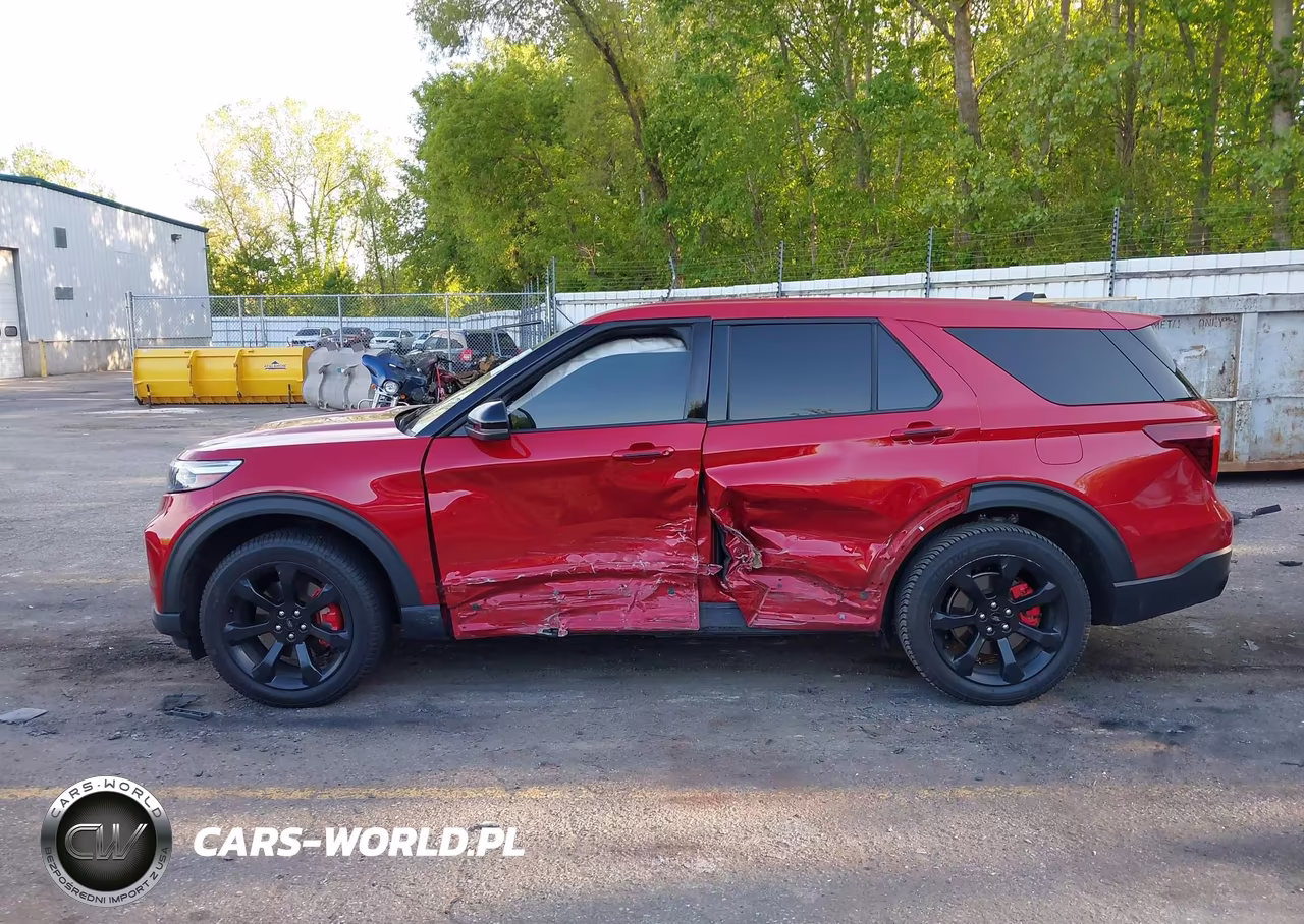 2022 Ford Explorer St VIN:1FM5K8GC6NGB97054 - 14