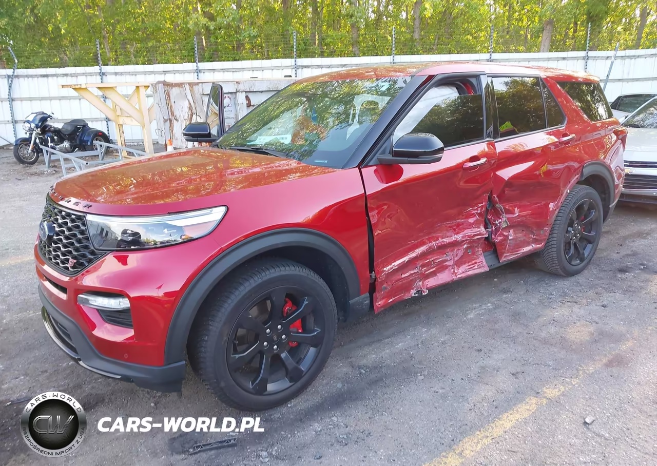 2022 Ford Explorer St VIN:1FM5K8GC6NGB97054 - 2