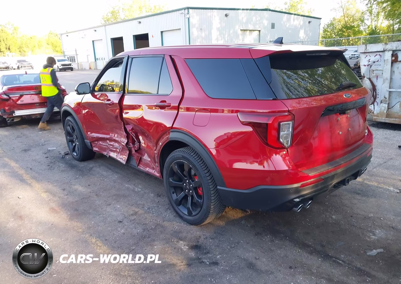 2022 Ford Explorer St VIN:1FM5K8GC6NGB97054 - 3