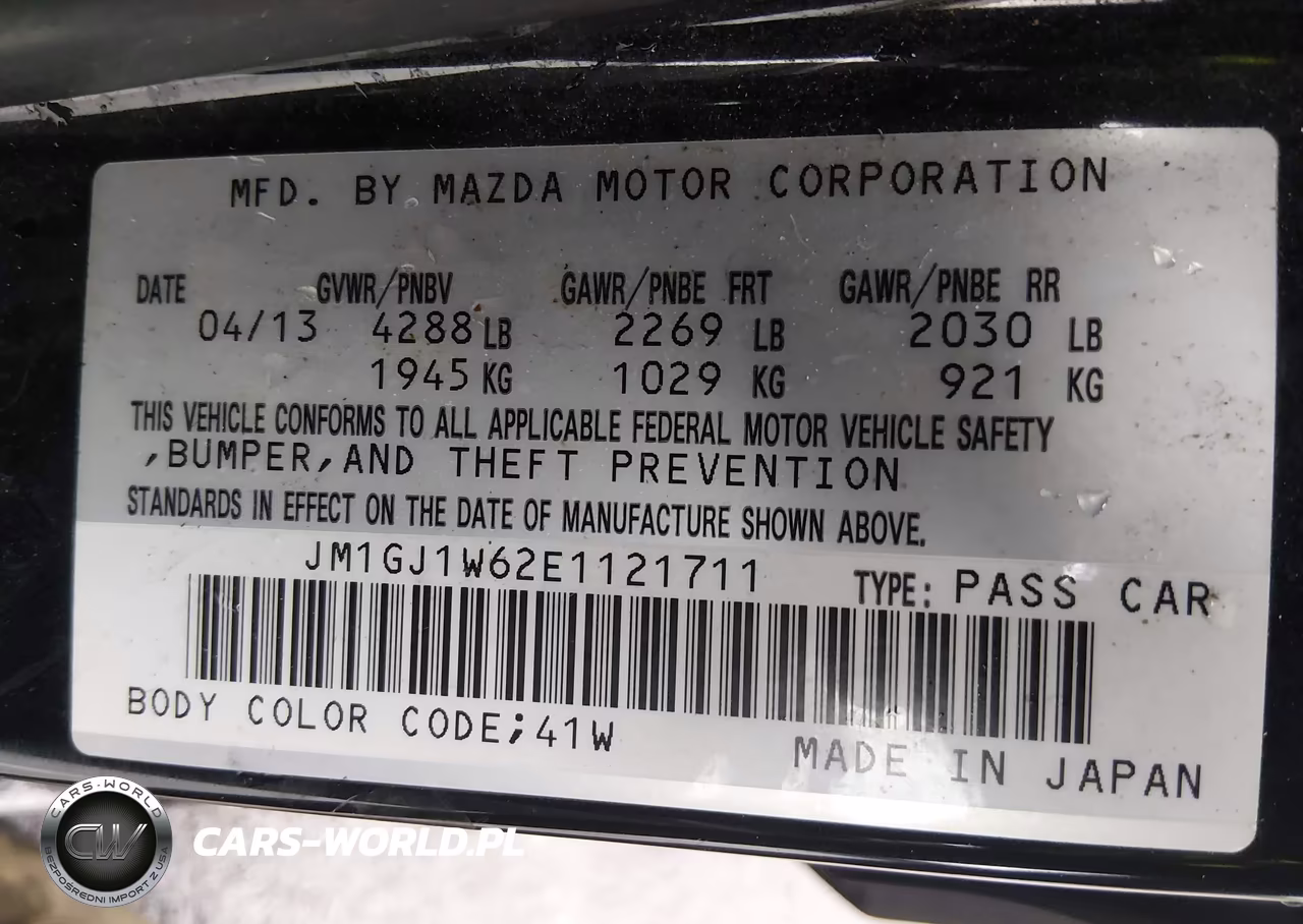 2014 Mazda Mazda6 I Grand Touring VIN:JM1GJ1W62E1121711 - 9