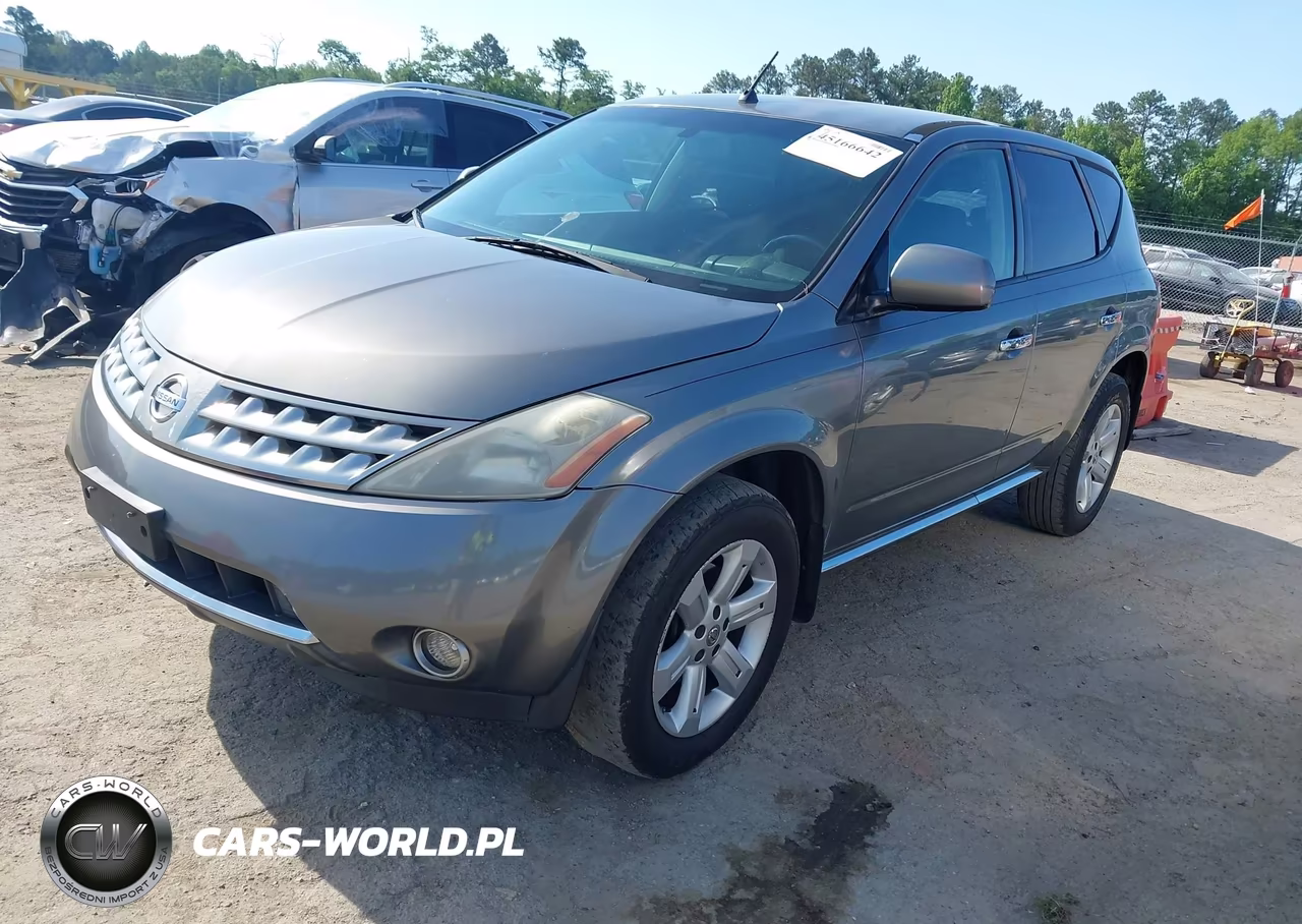 2007 Nissan Murano Sl VIN:JN8AZ08W47W615200 - 2