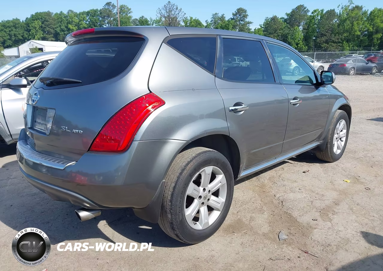 2007 Nissan Murano Sl VIN:JN8AZ08W47W615200 - 4